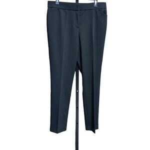 Lark & Ro Black Straight Leg Dress Pants Size 10 NEW